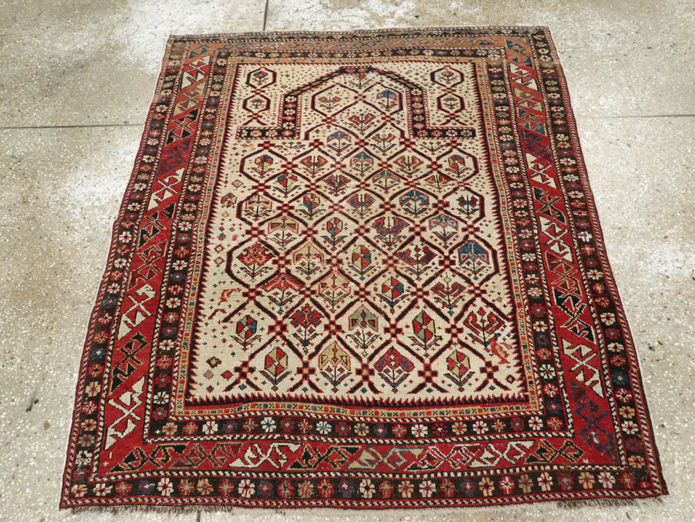 Antique  Caucasian Shirvan Rug, No.15069 - Gsblank