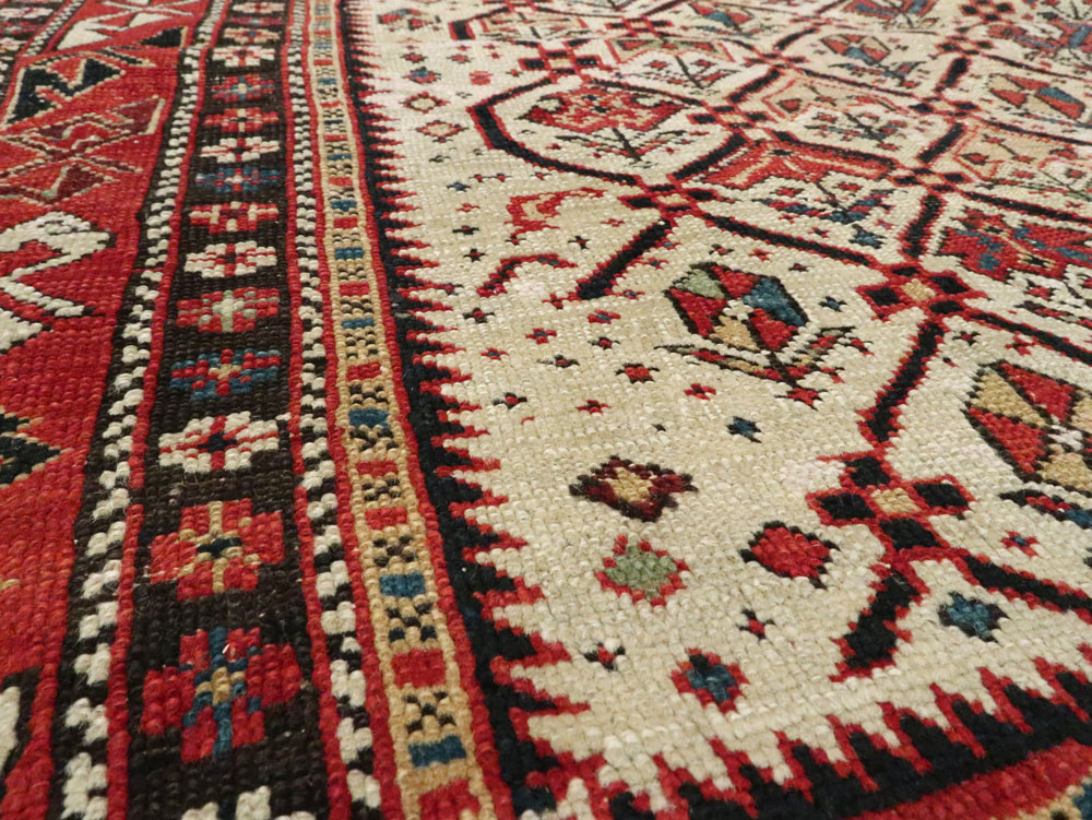 Antique  Caucasian Shirvan Rug, No.15069 - Gsblank