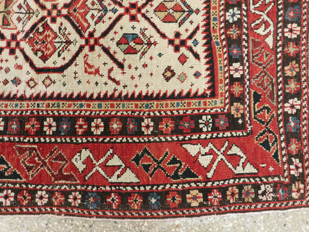 Antique  Caucasian Shirvan Rug, No.15069 - Gsblank