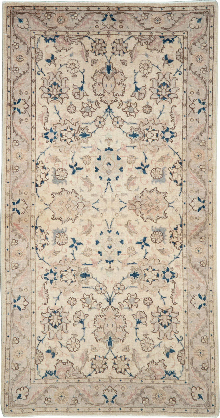 Vintage Persian Tabriz Rug (Pair: 1 of 2), No.15089 - Gsblank