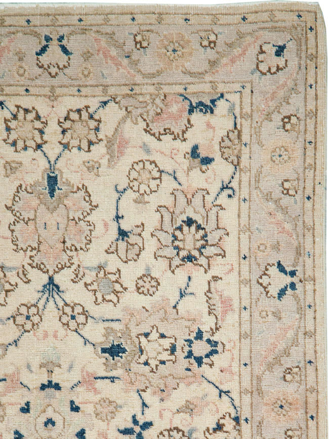 Vintage Persian Tabriz Rug (Pair: 1 of 2), No.15089 - Gsblank