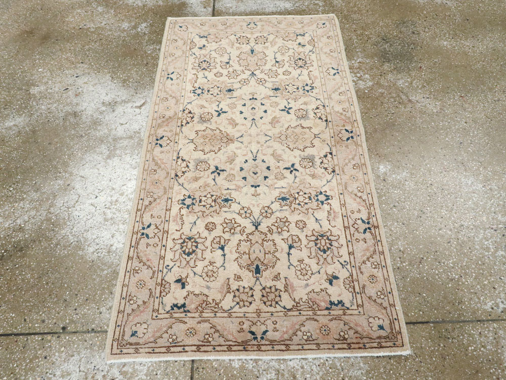 Vintage Persian Tabriz Rug (Pair: 1 of 2), No.15089 - Gsblank