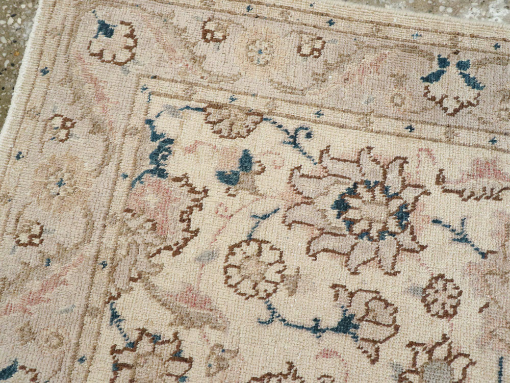 Vintage Persian Tabriz Rug (Pair: 1 of 2), No.15089 - Gsblank