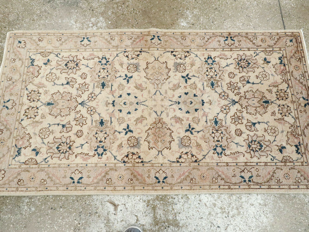 Vintage Persian Tabriz Rug (Pair: 1 of 2), No.15089 - Gsblank
