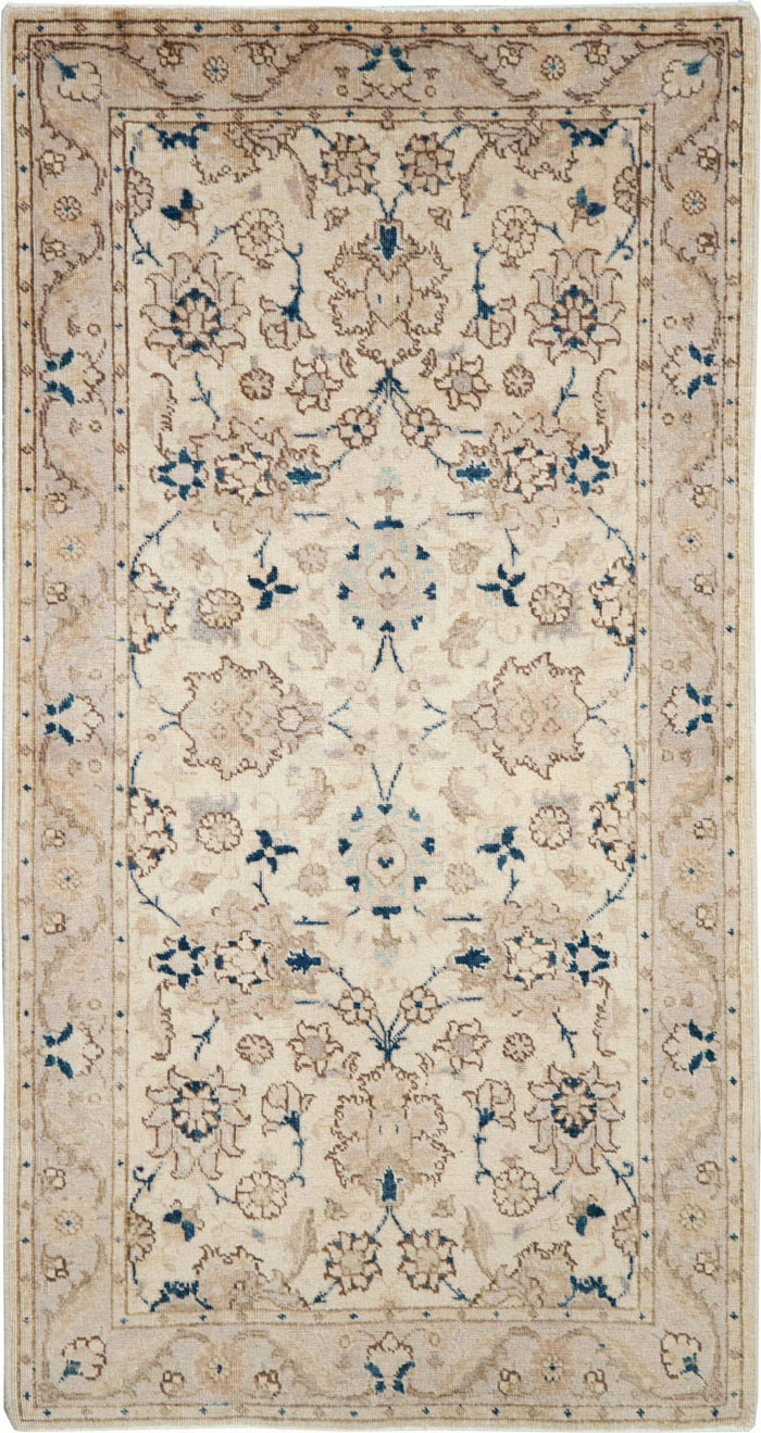 Vintage Persian Tabriz Rug (Pair: 2 of 2), No.15090 - Gsblank