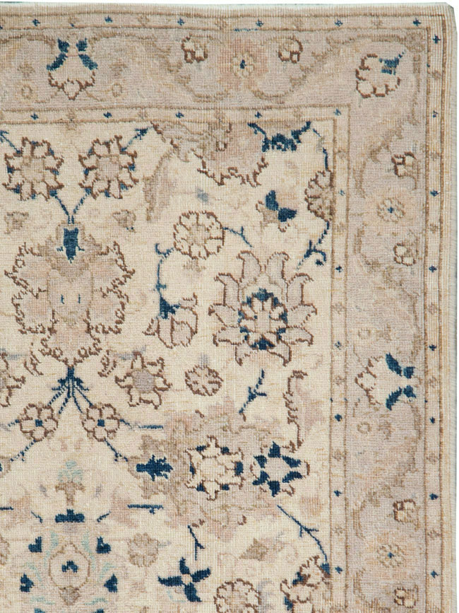 Vintage Persian Tabriz Rug (Pair: 2 of 2), No.15090 - Gsblank