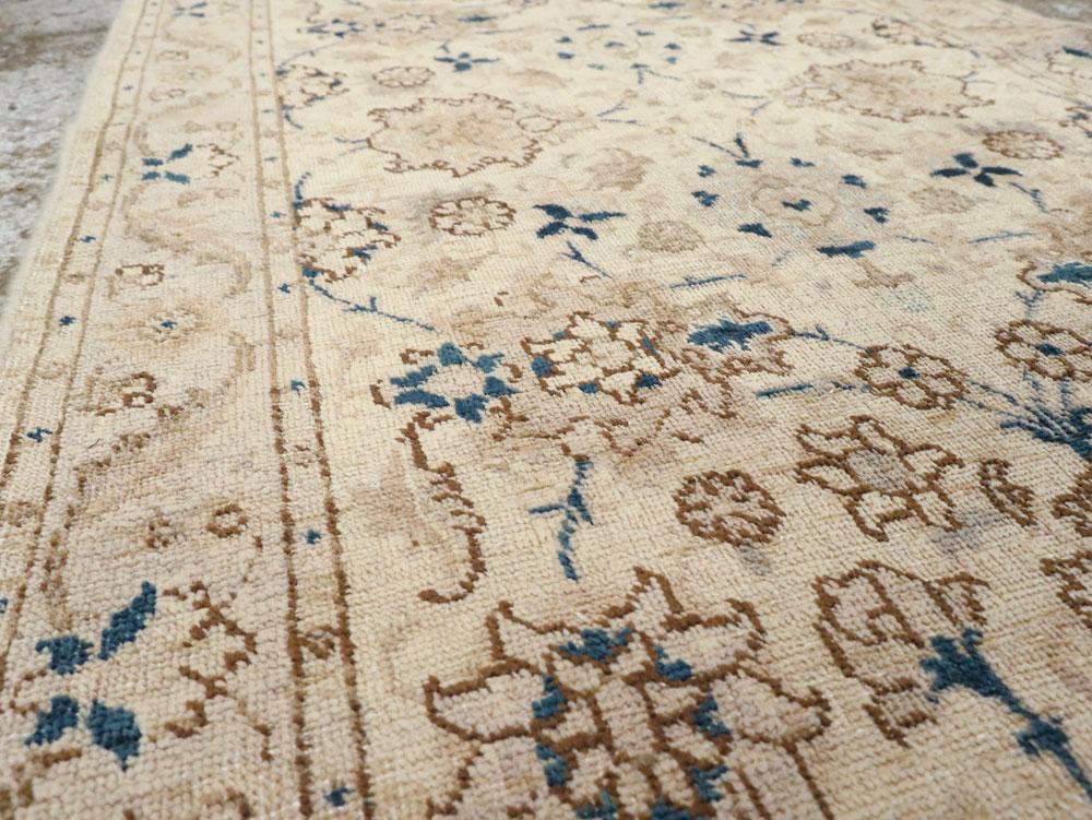 Vintage Persian Tabriz Rug (Pair: 2 of 2), No.15090 - Gsblank