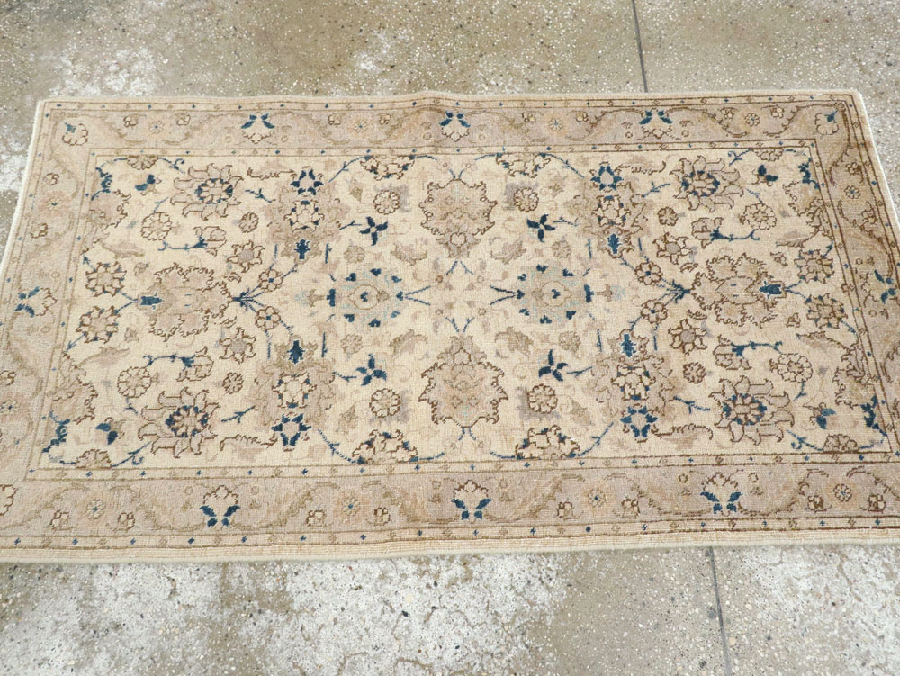 Vintage Persian Tabriz Rug (Pair: 2 of 2), No.15090 - Gsblank