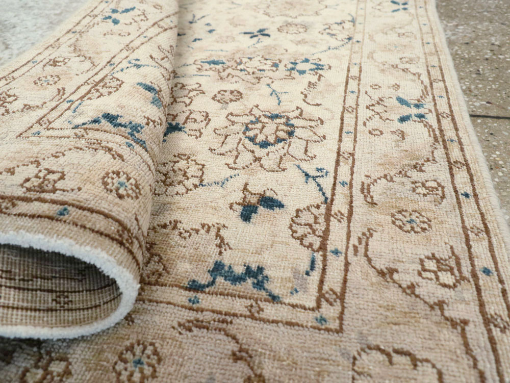 Vintage Persian Tabriz Rug (Pair: 2 of 2), No.15090 - Gsblank