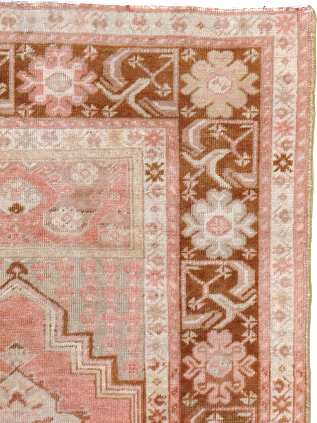 Vintage Turkish Oushak Rug, No.15116 - Gsblank