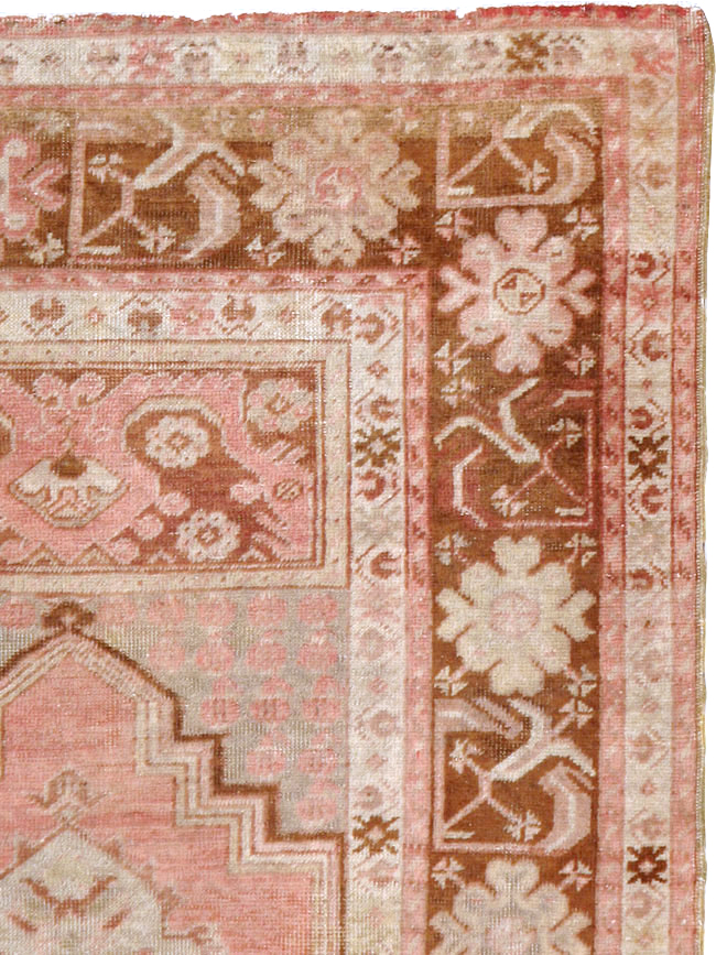 Vintage Turkish Oushak Rug, No.15116 - Gsblank