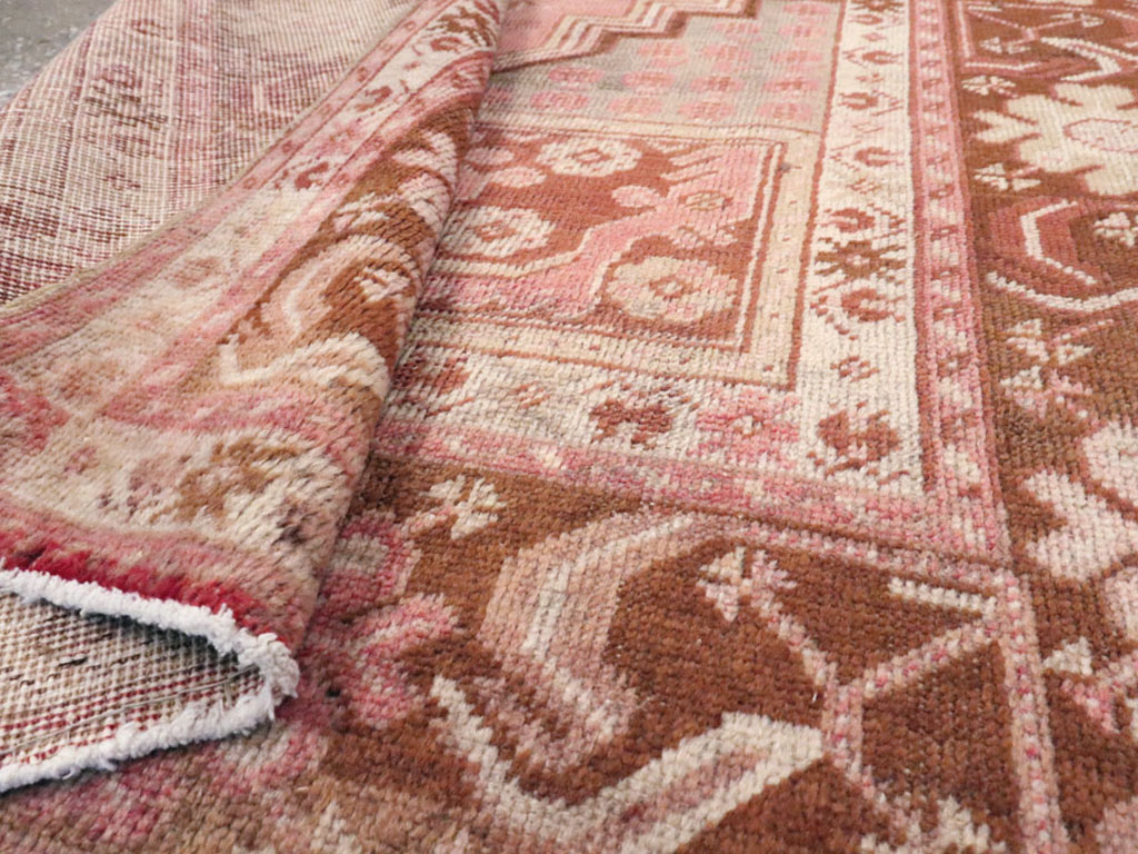 Vintage Turkish Oushak Rug, No.15116 - Gsblank