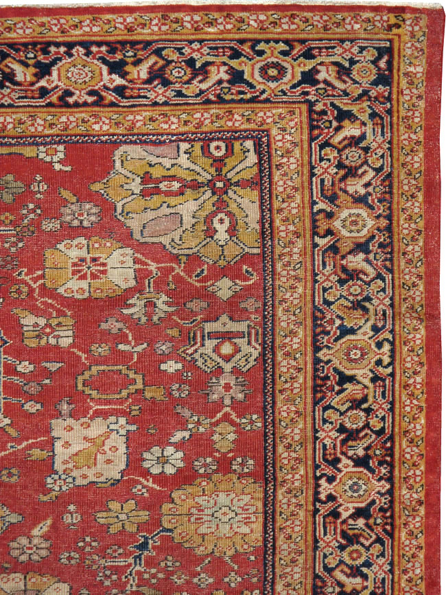 Antique Persian Sultanabad Gallery Carpet, No.15154 - Gsblank
