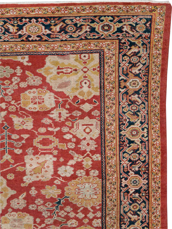 Antique Persian Sultanabad Gallery Carpet, No.15154 - Gsblank