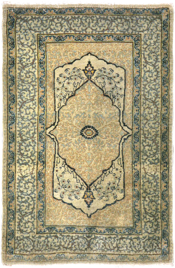Antique Persian Tabriz Hagi Jalili Rug, No.15166 - Gsblank
