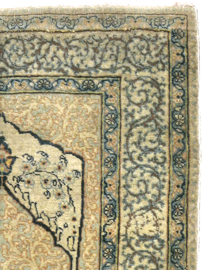 Antique Persian Tabriz Hagi Jalili Rug, No.15166 - Gsblank