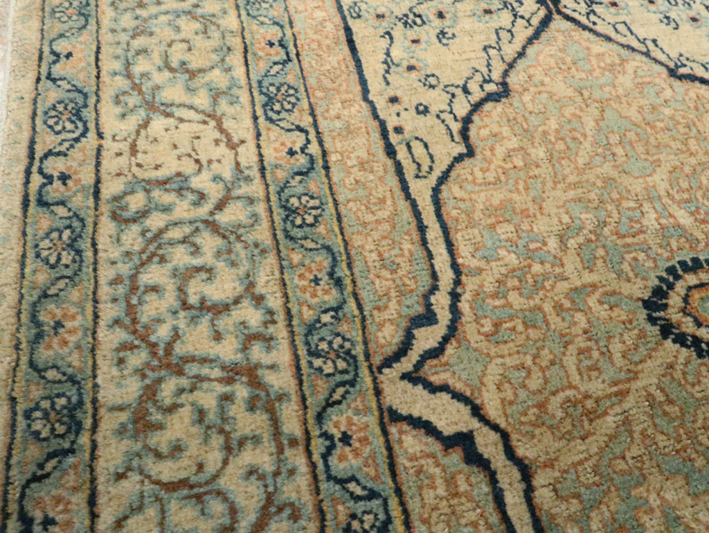 Antique Persian Tabriz Hagi Jalili Rug, No.15166 - Gsblank
