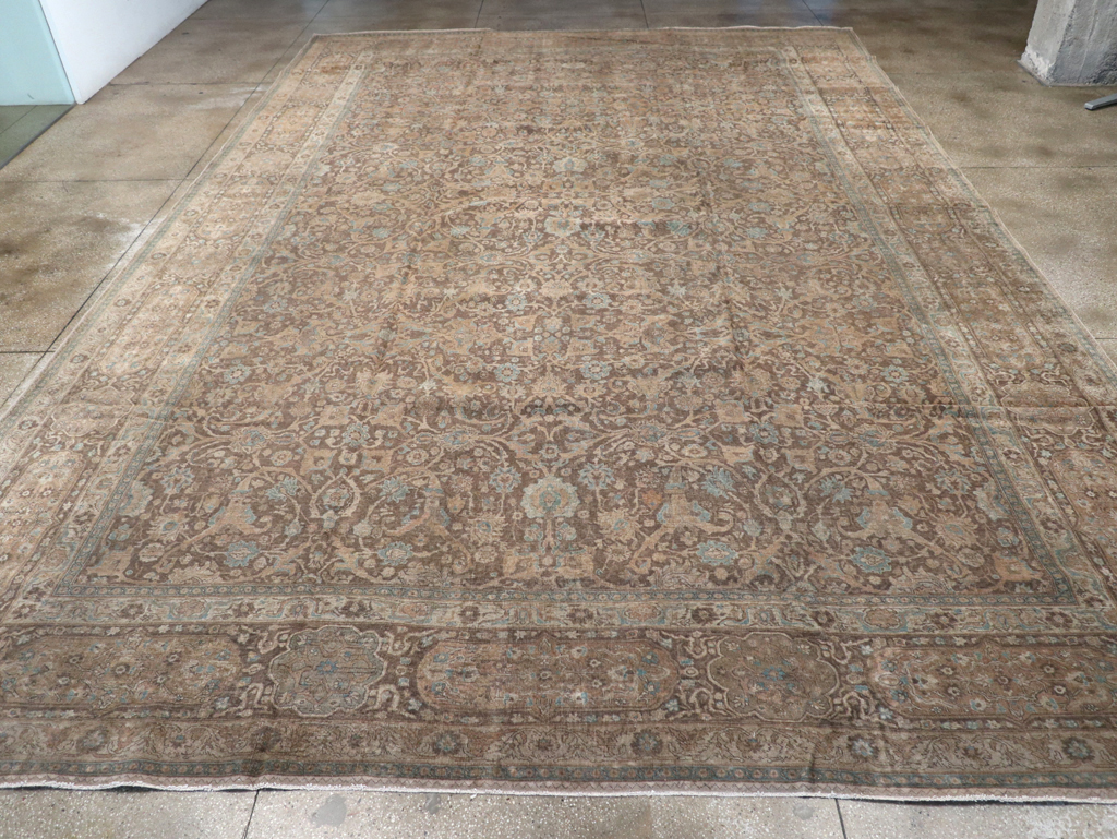 Antique Persian Tabriz Carpet, No.15197 - Gsblank