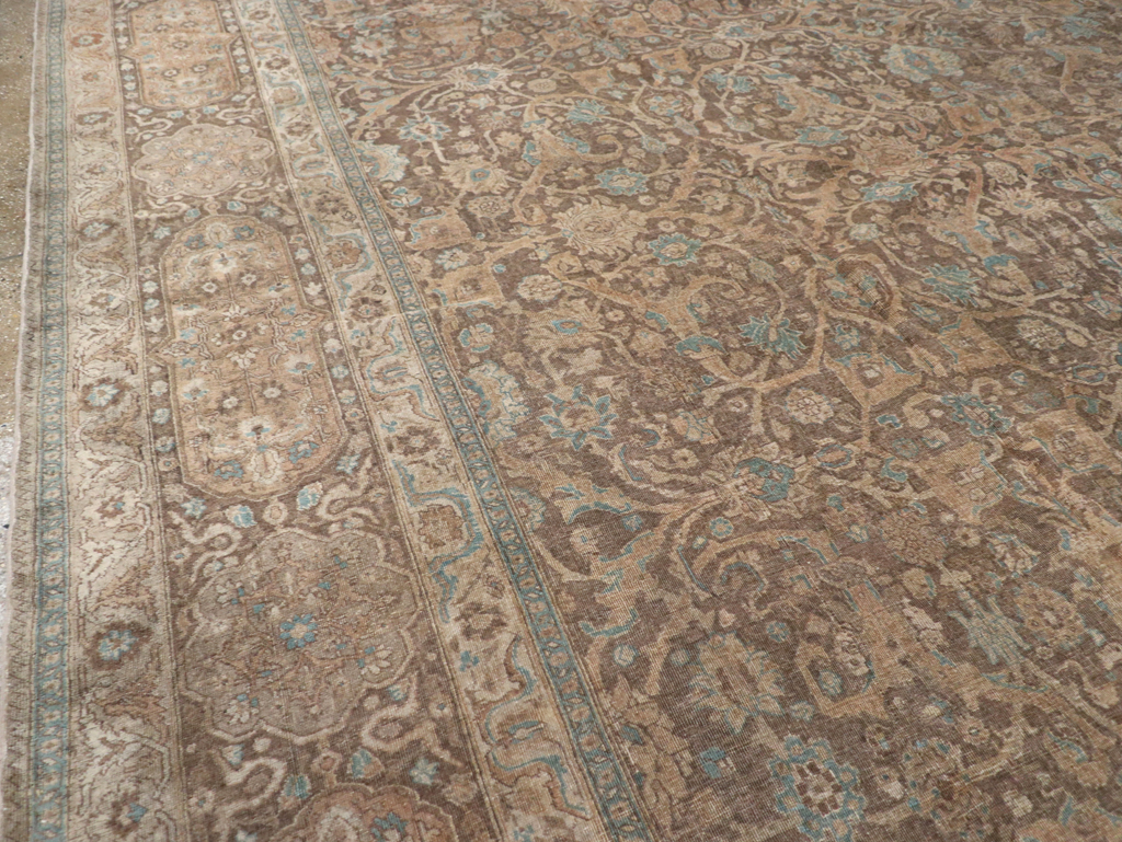 Antique Persian Tabriz Carpet, No.15197 - Gsblank