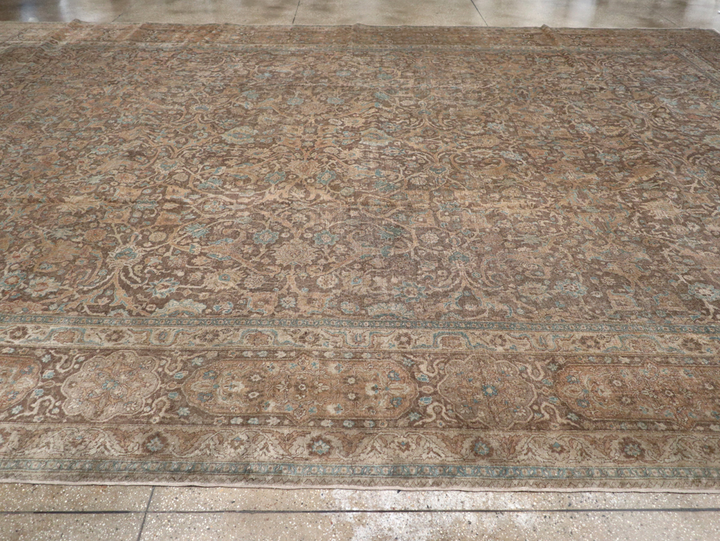 Antique Persian Tabriz Carpet, No.15197 - Gsblank