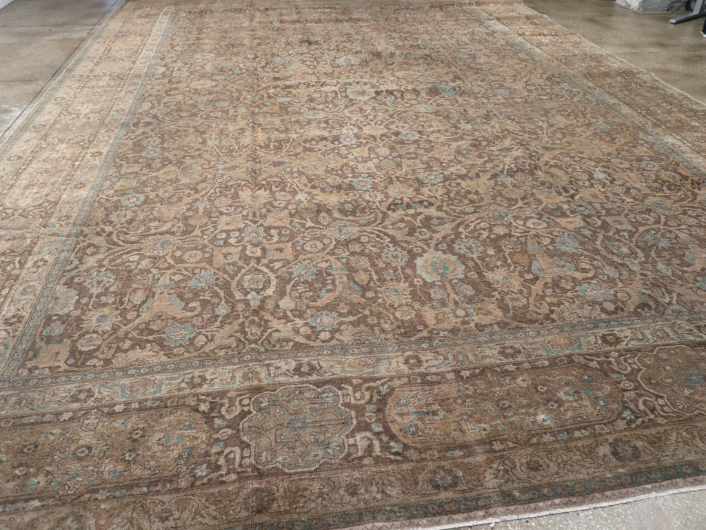 Antique Persian Tabriz Carpet, No.15197 - Gsblank