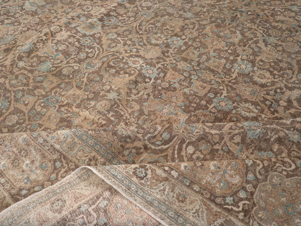 Antique Persian Tabriz Carpet, No.15197 - Gsblank