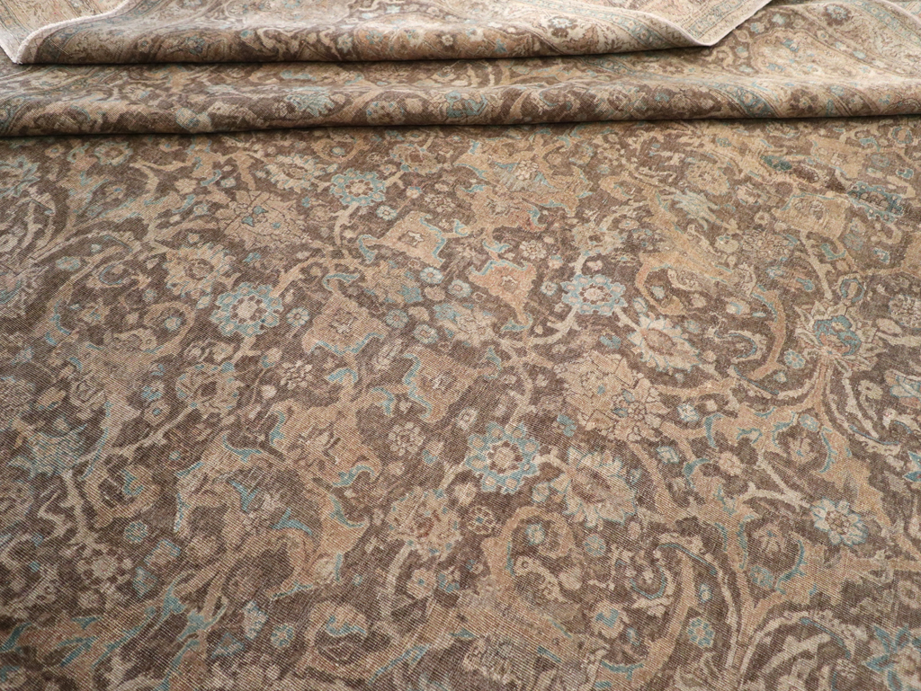 Antique Persian Tabriz Carpet, No.15197 - Gsblank