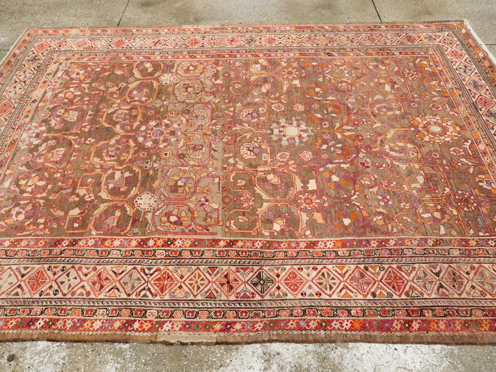 Antique Persian Malayer Carpet, No.15206 - Gsblank