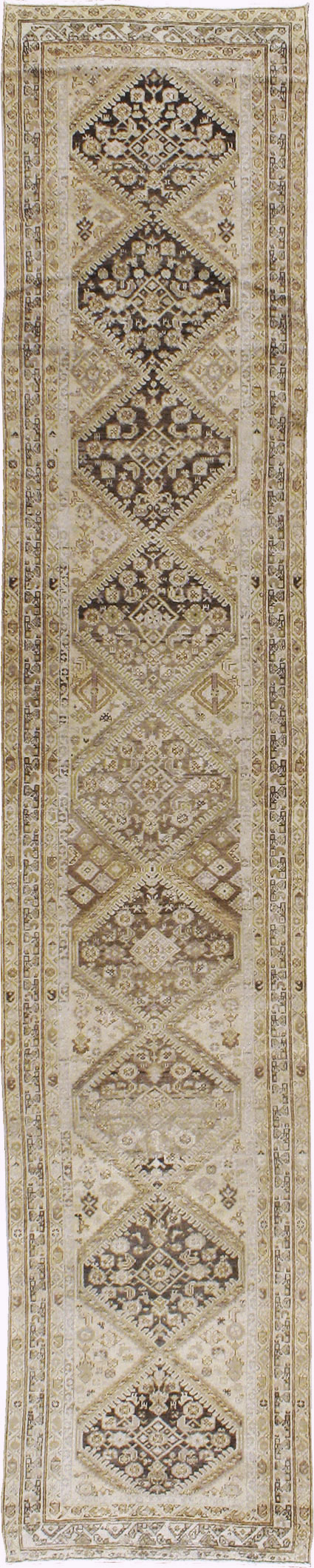 Antique Persian Malayer Runner, No.15209 - Gsblank