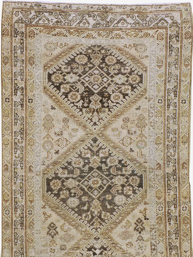 Antique Persian Malayer Runner, No.15209 - Gsblank