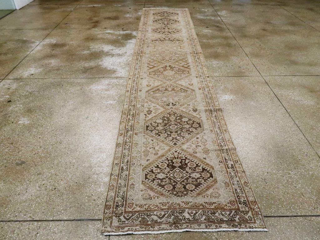 Antique Persian Malayer Runner, No.15209 - Gsblank