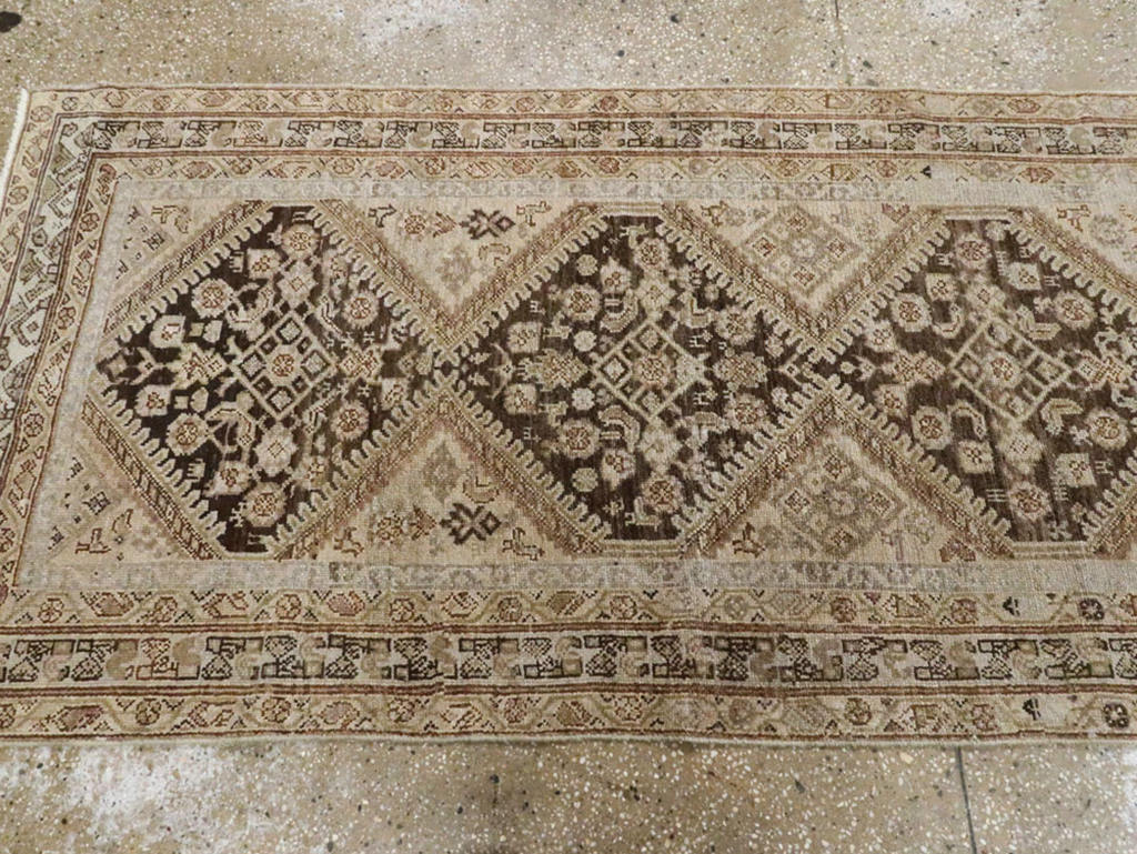 Antique Persian Malayer Runner, No.15209 - Gsblank