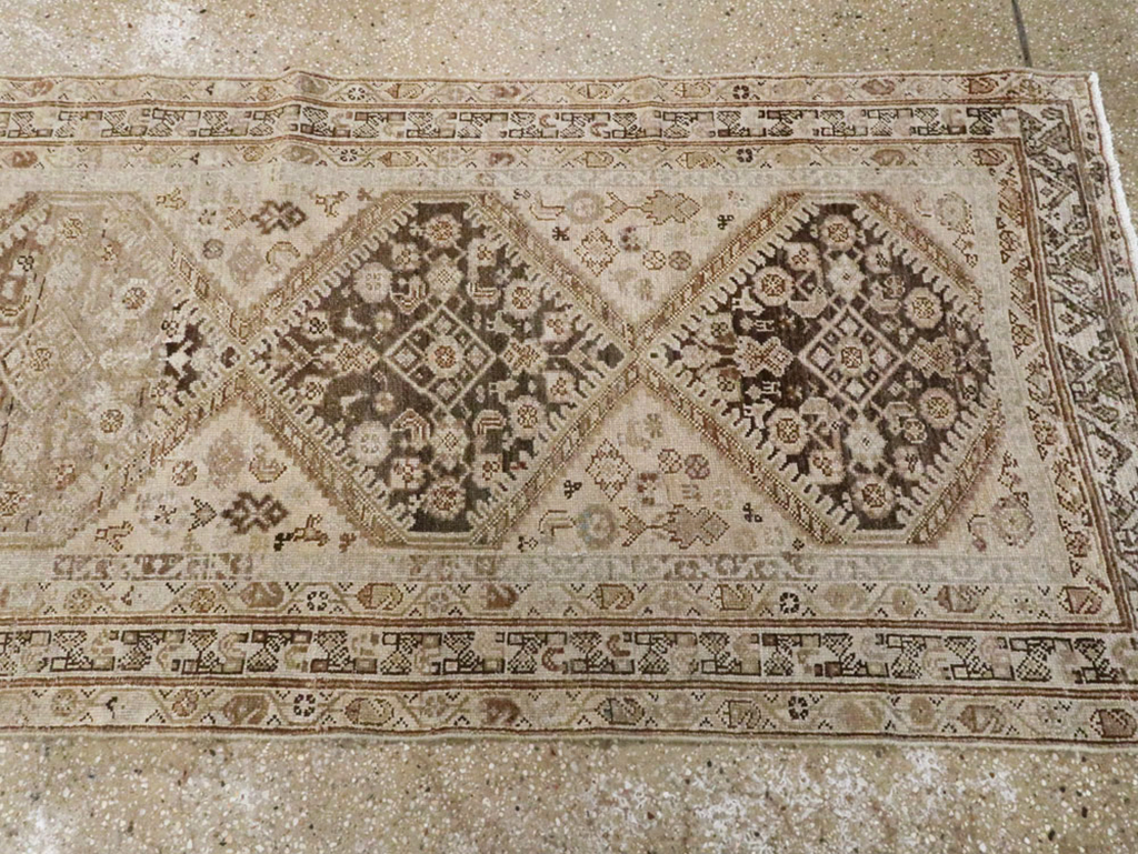 Antique Persian Malayer Runner, No.15209 - Gsblank