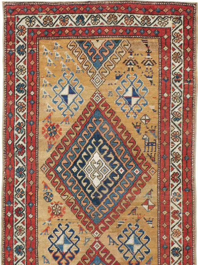 Antique Persian Serab Runner, No.15210 - Gsblank