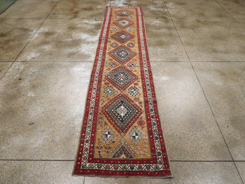 Antique Persian Serab Runner, No.15210 - Gsblank