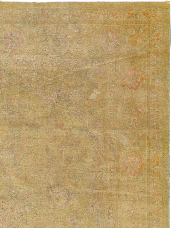 Antique Indian Amritsar Room Size Carpet, No.15212 - Gsblank