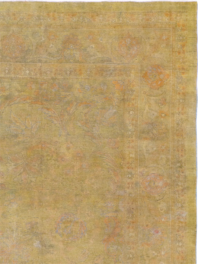 Antique Indian Amritsar Room Size Carpet, No.15212 - Gsblank