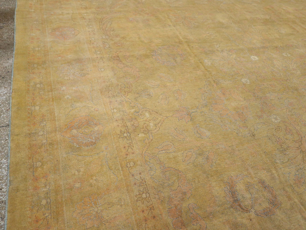 Antique Indian Amritsar Room Size Carpet, No.15212 - Gsblank