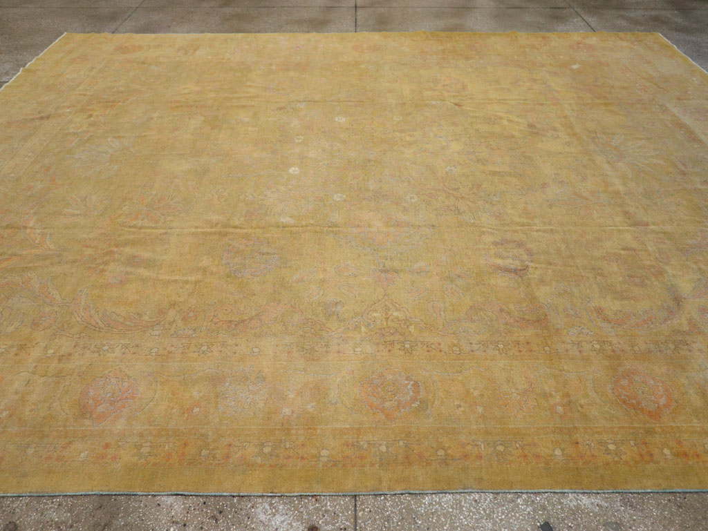 Antique Indian Amritsar Room Size Carpet, No.15212 - Gsblank