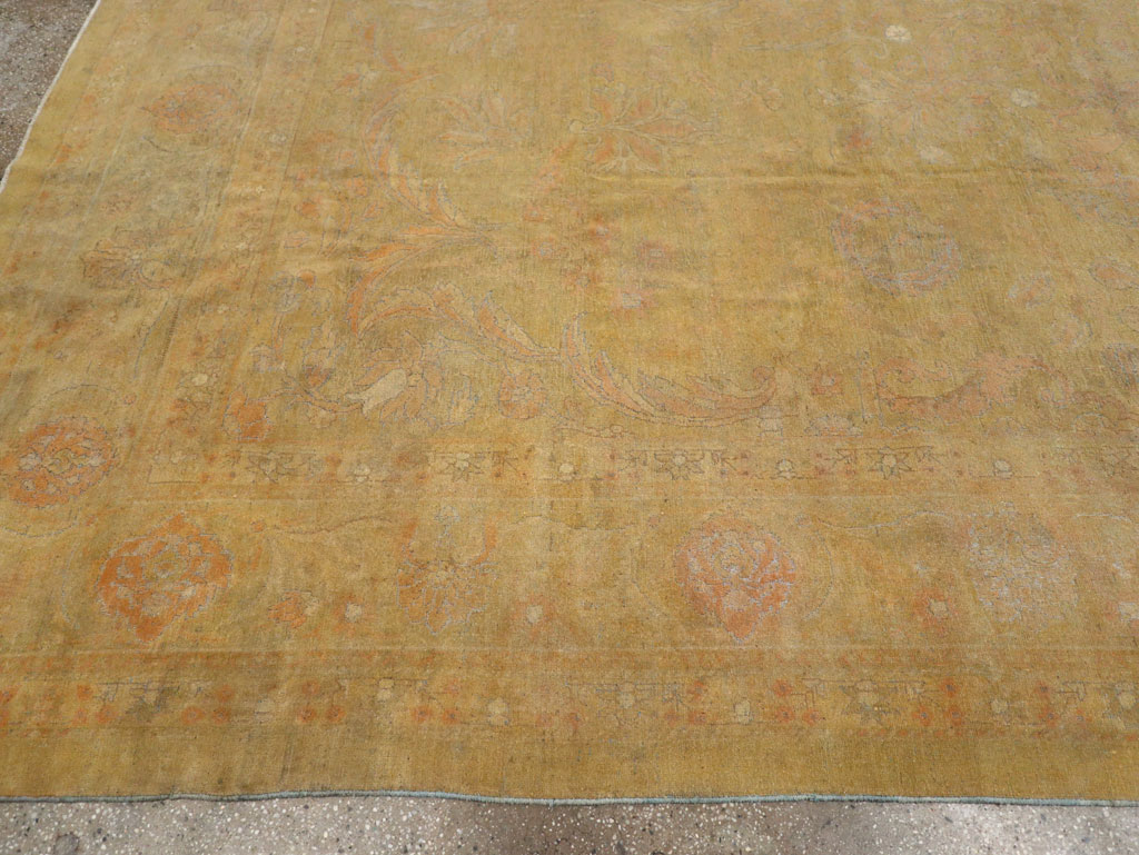 Antique Indian Amritsar Room Size Carpet, No.15212 - Gsblank