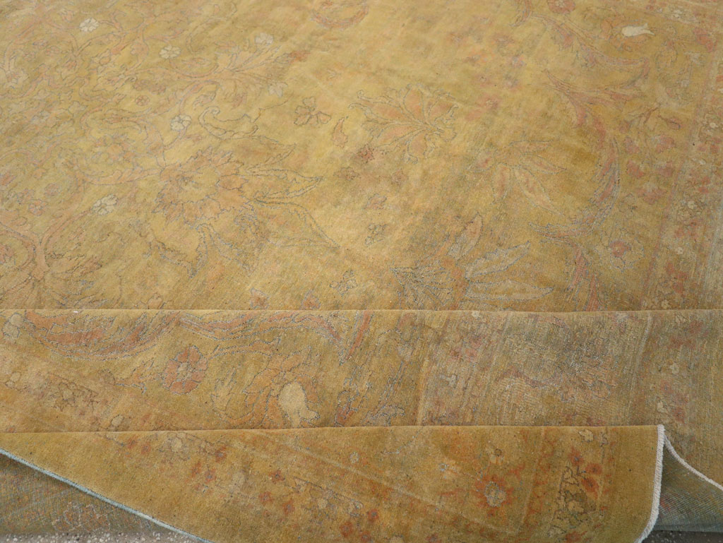 Antique Indian Amritsar Room Size Carpet, No.15212 - Gsblank