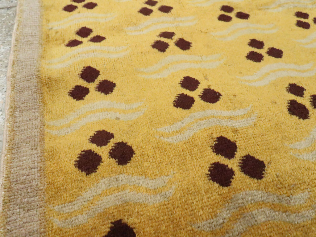 Vintage Turkish Anatolian Deco Rug, No.15237 - Gsblank