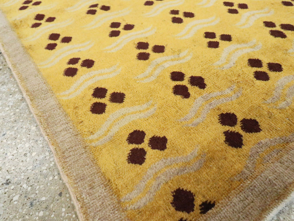 Vintage Turkish Anatolian Deco Rug, No.15237 - Gsblank