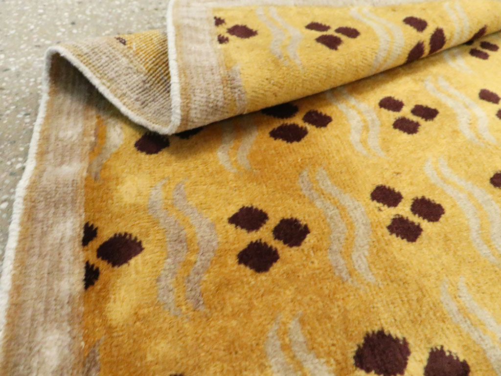 Vintage Turkish Anatolian Deco Rug, No.15237 - Gsblank