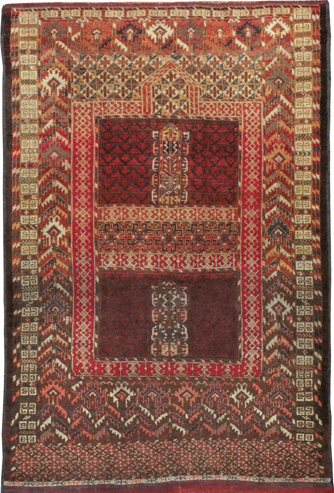 Antique Central Asian Tekke Rug, No.15241 - Gsblank