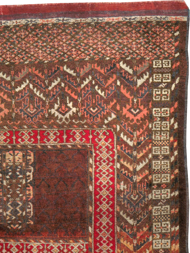 Antique Central Asian Tekke Rug, No.15241 - Gsblank
