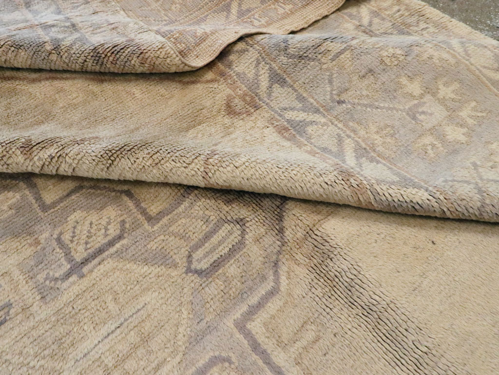 Antique Turkish Oushak Carpet, No.15253 - Gsblank