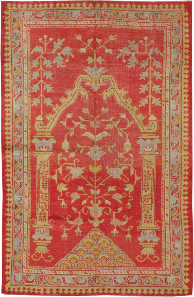 Antique Turkish Oushak Rug, No.15270 - Gsblank