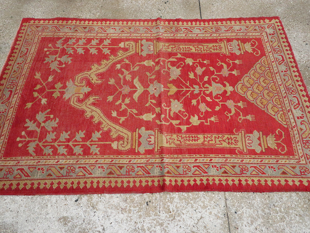 Antique Turkish Oushak Rug, No.15270 - Gsblank