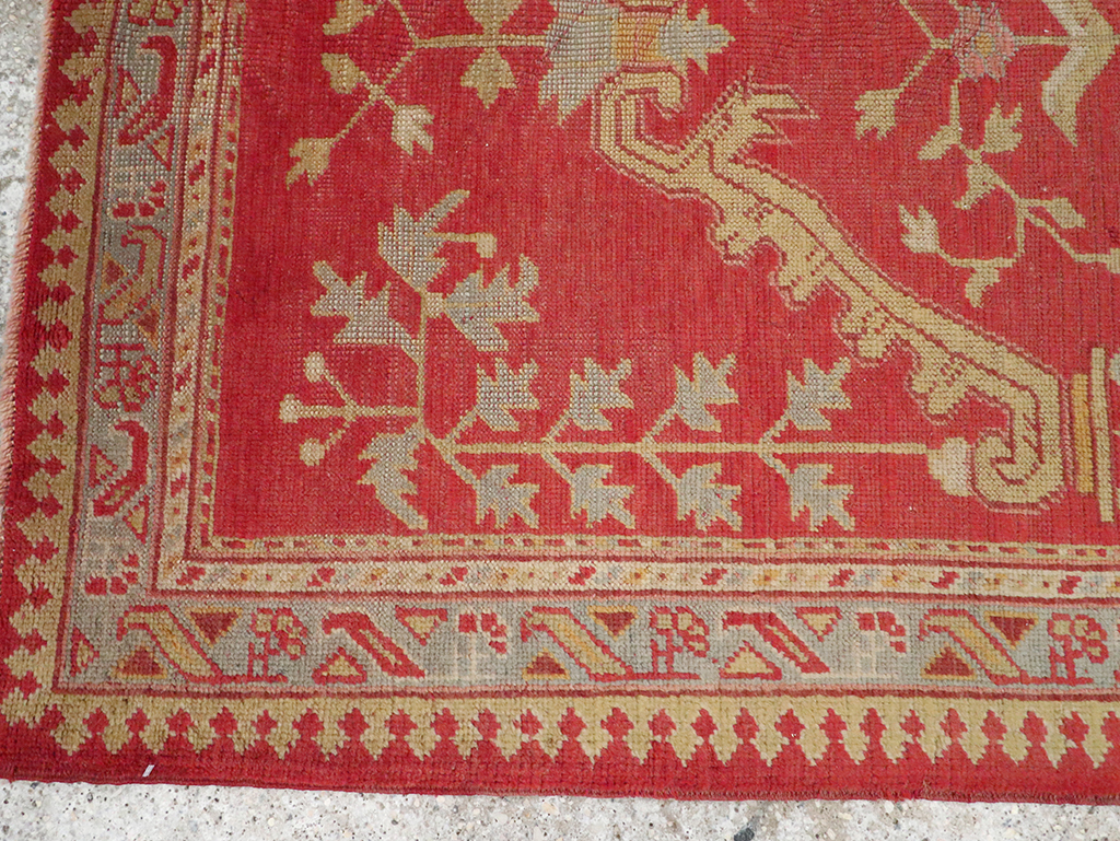 Antique Turkish Oushak Rug, No.15270 - Gsblank